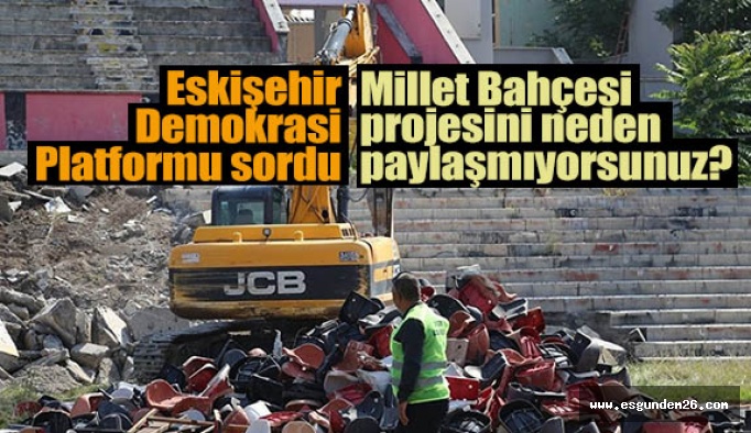 Eskişehir Demokrasi Platformu: Proje nerede?
