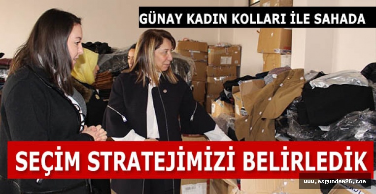 GÜNAY KADIN KOLLARI İLE SAHADA