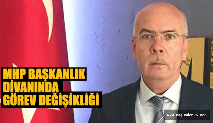 MHP Başkanlık divanında görev değişikliği