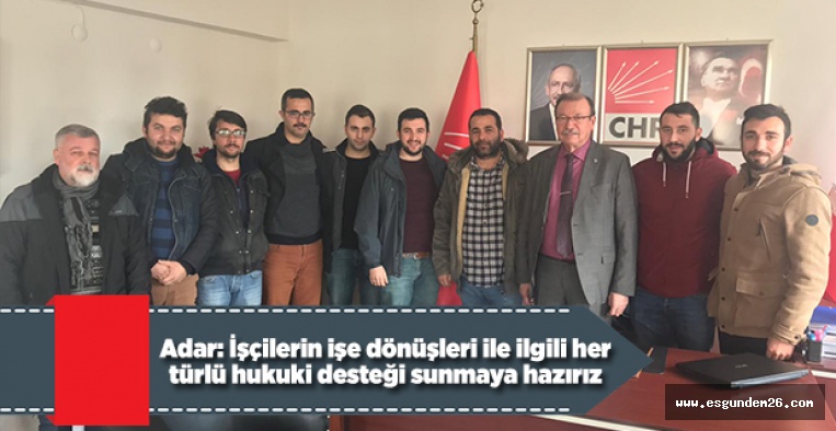 ADAR: HER TÜRLÜ DESTEĞE HAZIRIZ