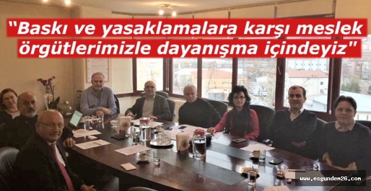 BASKILARA KARŞI BİRLİKTE MÜCADELE EDECEĞİZ