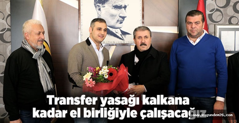 DESTİCİ'DEN ESKİŞEHİRSPOR'A ZİYARET