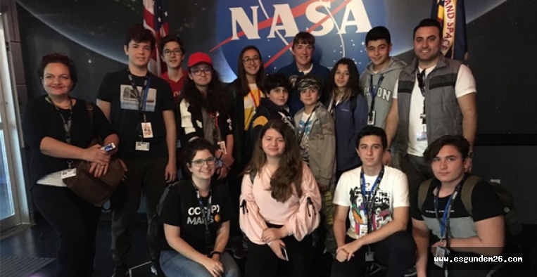 ESKİŞEHİRLİ ÖĞRENCİLER NASA'DA