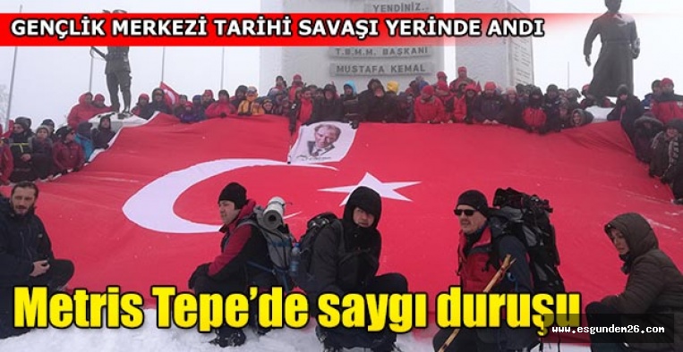 GENÇLİK MERKEZİ TARİHİ SAVAŞI YERİNDE ANDI