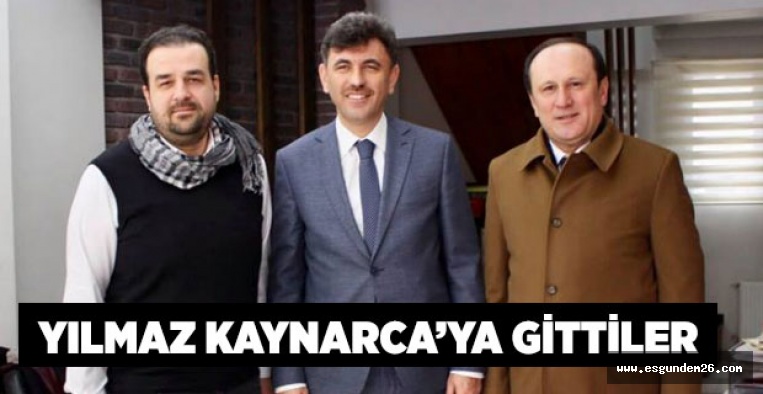 İBRAHİM YILMAZ KAYNARCA'YA GİTTİLER