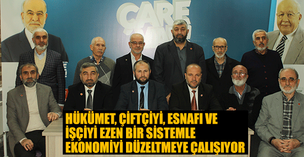 KÖSE: ÇARE SAADET PARTİSİ’DİR  