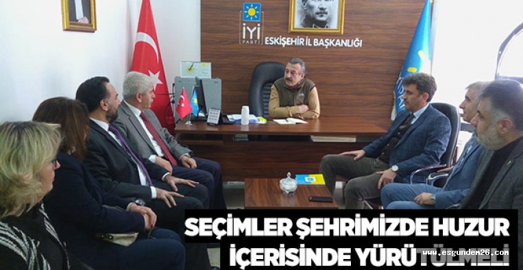 SAKALLI’DAN İYİ PARTİ’YE ZİYARET