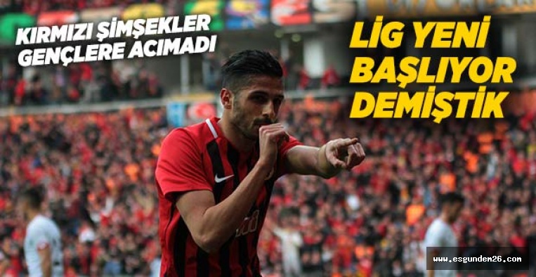 ESKİŞEHİRSPOR GENÇLERE ACIMADI: 3-2