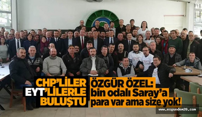 EYT’LİLER CHP’LİLERE DERT YANDI