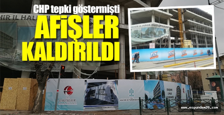 SAKALLI'NIN AFİŞLERİ KALDIRILDI