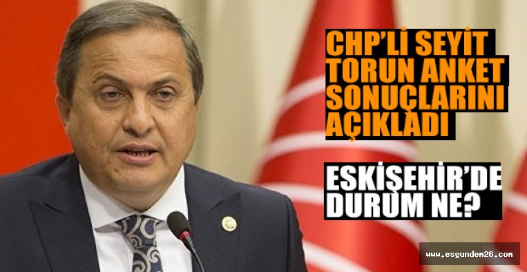 TORUN, CHP'NİN ÖNDE OLDUĞU BELEDİYELERİ AÇIKLADI