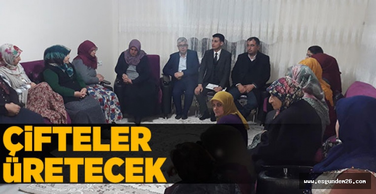 ÜRETKEN BELEDİYECİLİK ÇİFTELER'DE HAYATA GEÇECEK