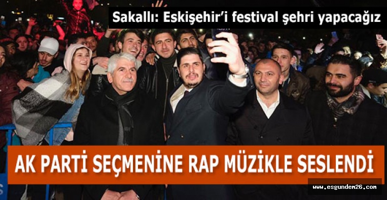 AK PARTİ SEÇMENİNE RAP MÜZİKLE SESLENDİ