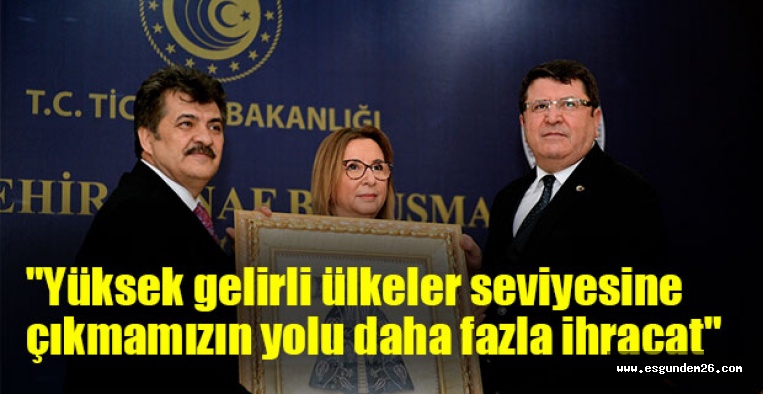 BAKAN PEKCAN ESKİŞEHİR'DE ESNAFLA BULUŞTU