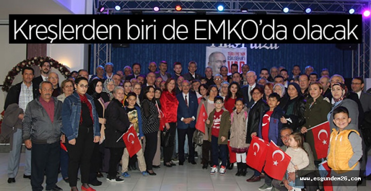 BAŞKANLAR’DAN EMKO’YA ZİYARET