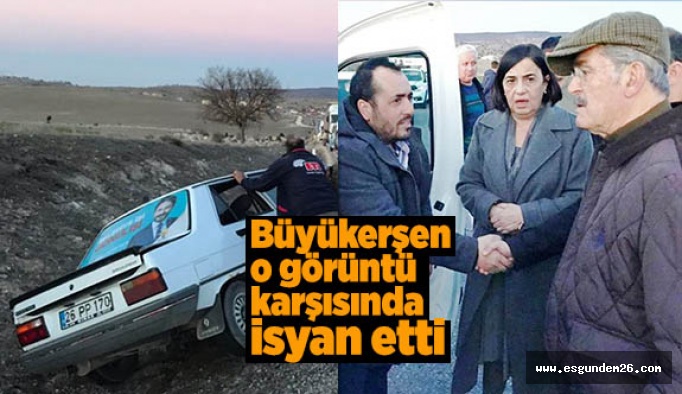 BÜYÜKERŞEN’DEN KARAYOLLARINA ‘YOL’ TEPKİSİ