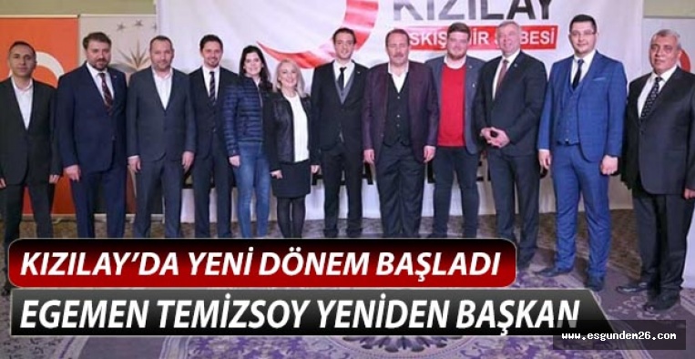 EGEMEN TEMİZSOY YENİDEN BAŞKAN