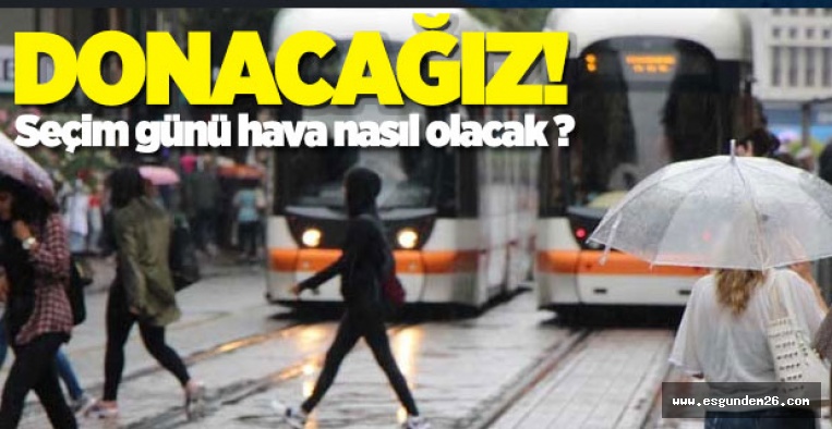 ESKİŞEHİR'DE HAVA NASIL  OLACAK?