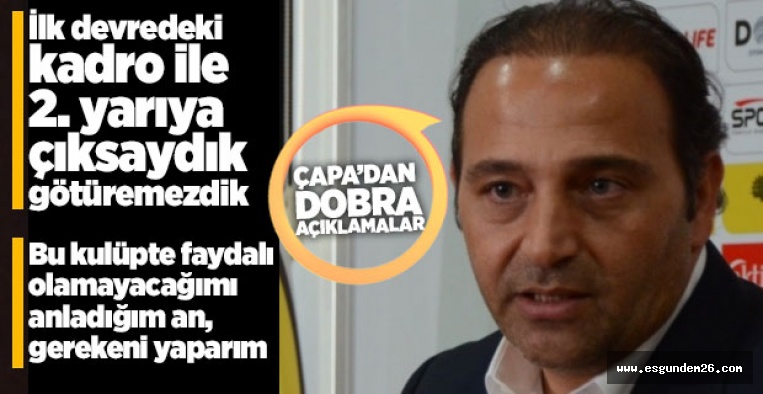 FUAT ÇAPA'DAN DOBRA AÇIKLAMALAR