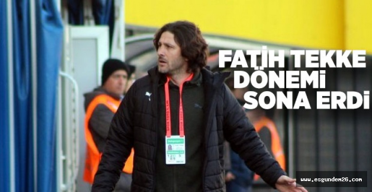 İSTANBULSPOR'DA FATİH TEKKE DÖNEMİ SONA ERDİ