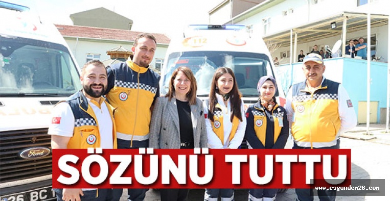 MİHALIÇÇIK’A SÖZÜNÜ TUTTU