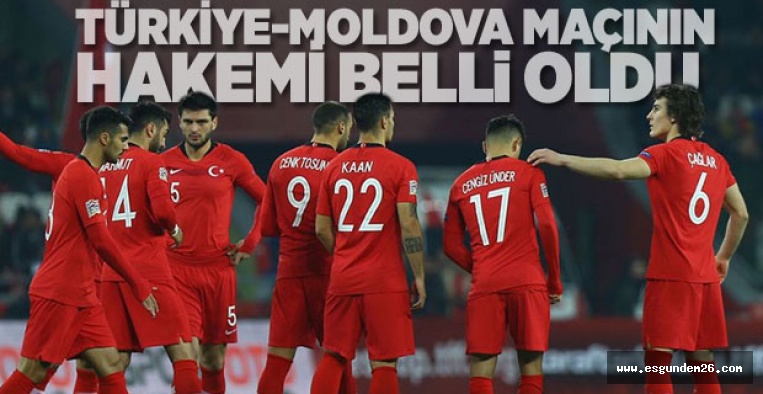 TÜRKİYE-MOLDOVA MAÇINA UKRAYNALI HAKEM