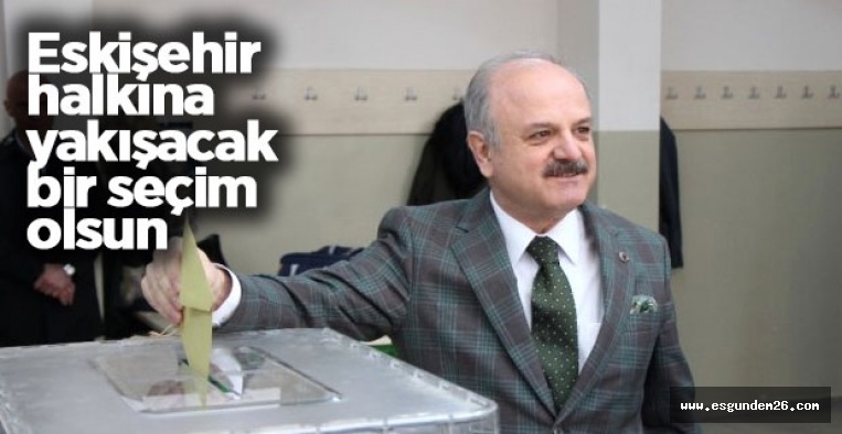 VALİ ÇAKACAK: SEÇİMLER DEMOKRASİNİN BAYRAMIDIR