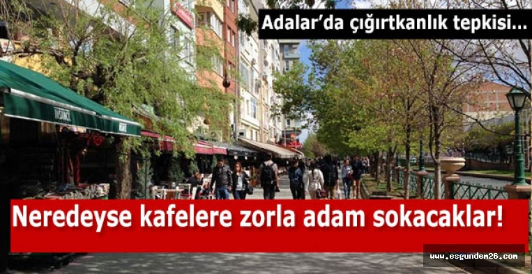 Adalar’da çığırtkanlık tepkisi…