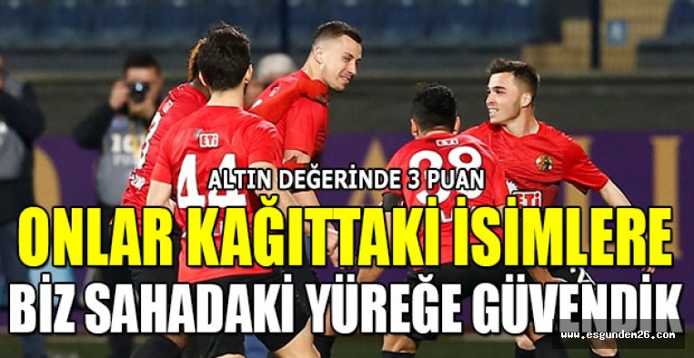 ALTIN DEĞERİNDE 3 PUAN