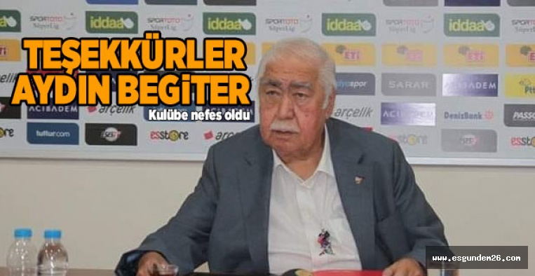 AYDIN BEGİTER LOCA ALDI