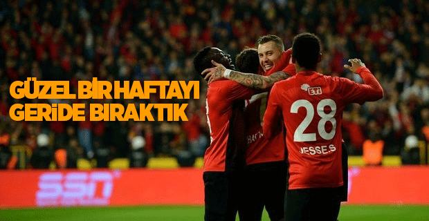 ESKİŞEHİRSPOR HAFTAYI KÂRLI KAPATTI