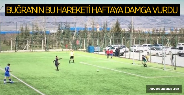 ESKİŞEHİRSPORLU FUTBOLCUDAN FAİR-PLAY ÖRNEĞİ