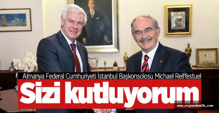 REİFFESTUEL, BAŞKAN BÜYÜKERŞEN'İ TEBRİK ETTİ