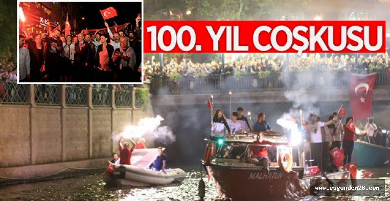 100. YIL ESKİŞEHİR'DE COŞKUYLA KUTLANDI