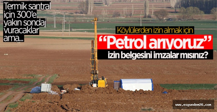 ALPULULARA “PETROL ARIYORUZ” DEDİLER