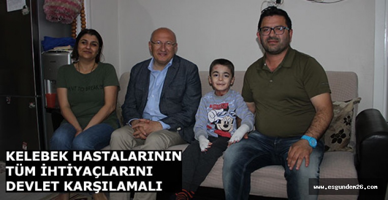 ÇAKIRÖZER KELEBEK HASTASI MERT İLE BULUŞTU