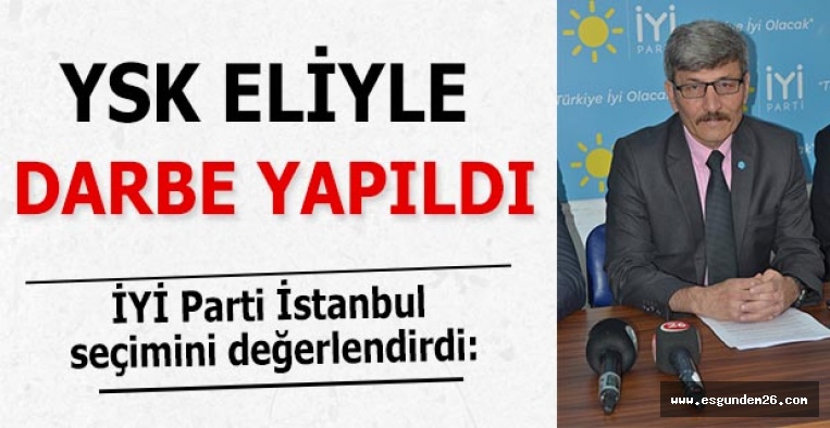 EKTAŞ: YSK ELİYLE MİLLİ İRADEYE DARBE YAPILDI