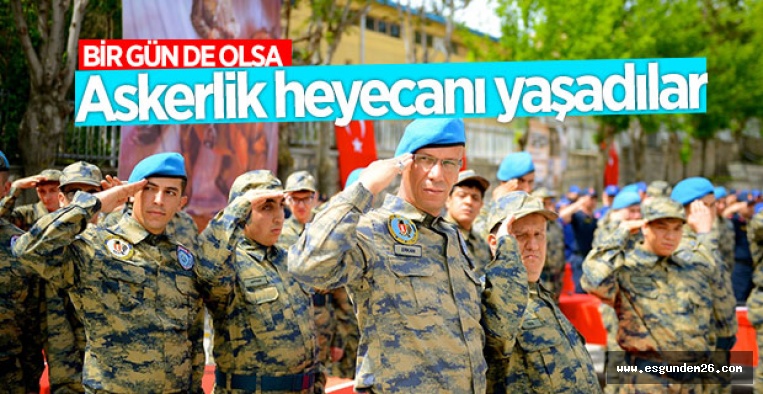 ENGELLİLERİN ASKERLİK HEYECANI