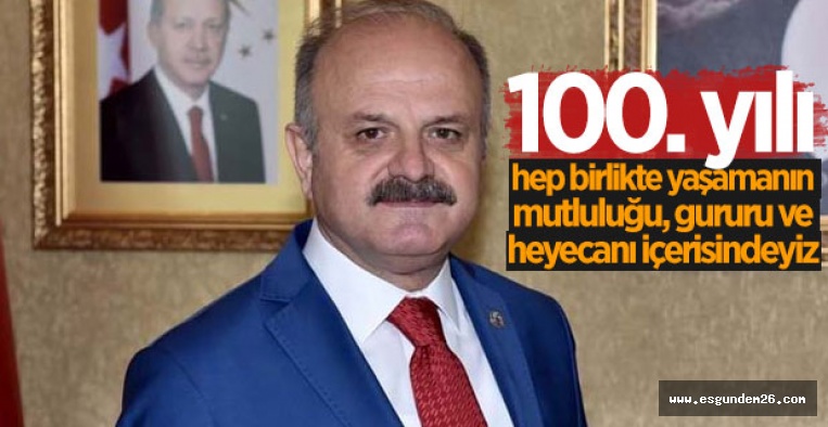 "GURURLU VE HEYECANLIYIZ"