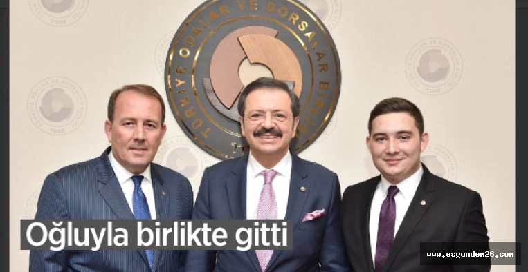 HİSARCIKLIOĞLU'NU ZİYARETE GİTTİLER