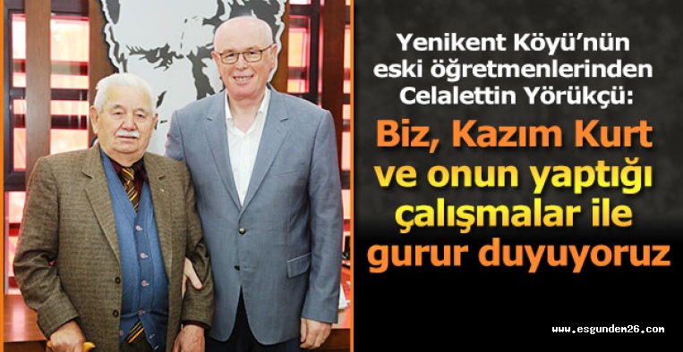 Kazım Kurt: “Öğretmenlerimize çok şey borçluyuz”