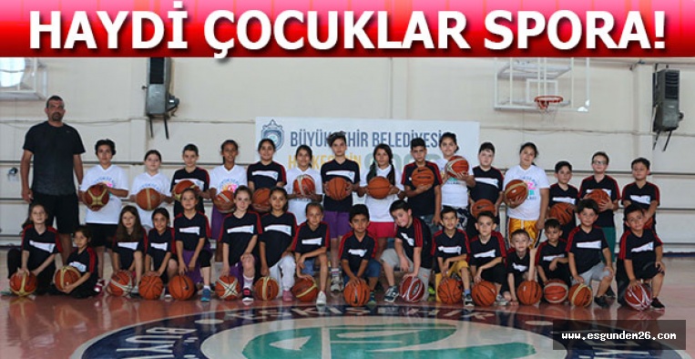 ÜCRETSİZ YAZ SPOR OKULLARI’NDA KAYITLAR BAŞLADI