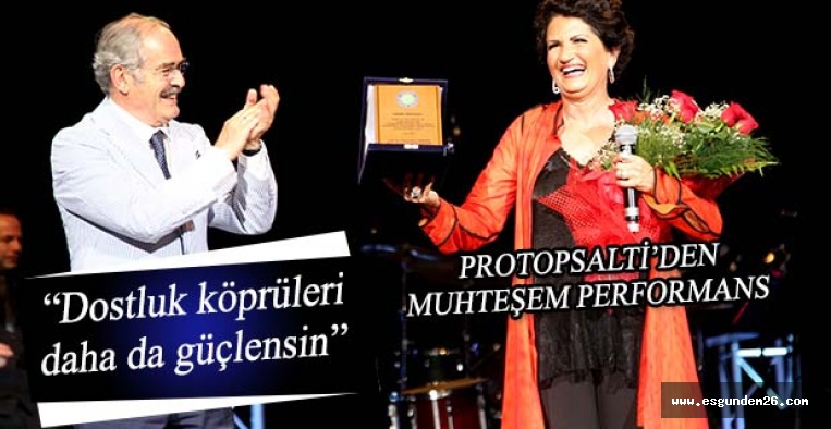 ALKİSTİS PROTOPSALTİ’DEN MUHTEŞEM PERFORMANS