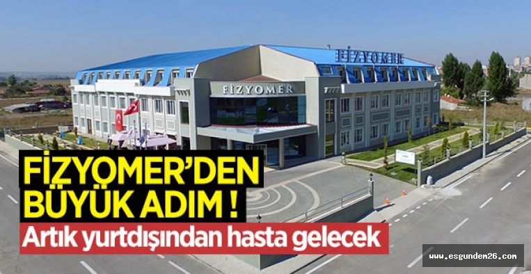 FİZYOMER TERAPİA SAĞLIK TURİZMİ YETKİ BELGESİNİ ALDI !