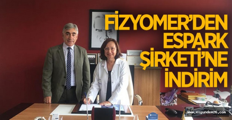 FİZYOMER’DEN ESPARK ŞİRKETİ’NE İNDİRİM