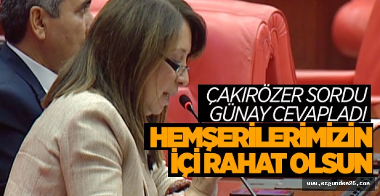 GÜNAY: SELİN ZARARLARI KARŞILANACAK 