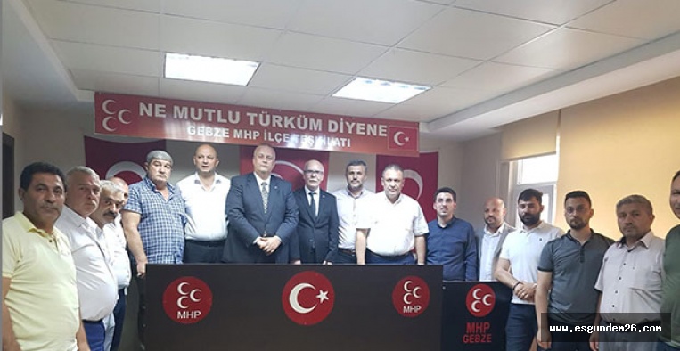 MHP ESKİŞEHİR'DEN GEBZE TEŞKİLATINA ZİYARET