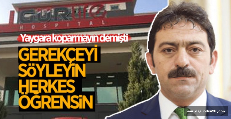 MURAT ÖZCAN’A "GÜRLİFE" TEPKİSİ 