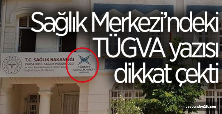 TABELADAKİ TÜGVA YAZISI DİKKAT ÇEKTİ