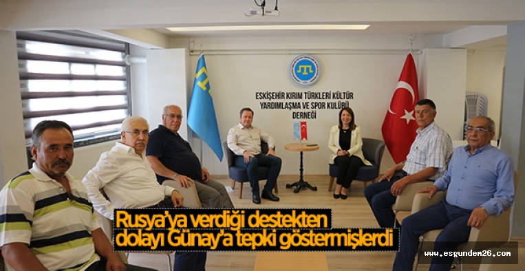 GÜNAY KIRIM DERNEĞİ’Nİ ZİYARET ETTİ